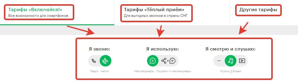 Тарифные планы Мегафон в Поволжье